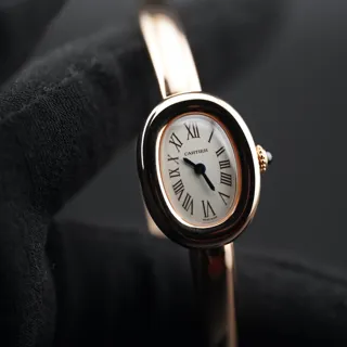 Cartier Baignoire Mini WGBA0020 Rose gold Silver