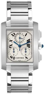 Cartier Cougar W51001Q3 Stainless steel Silver