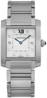 Cartier Tank Française WE110007 Stainless steel Silver