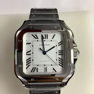 Cartier Santos Stainless steel Silver