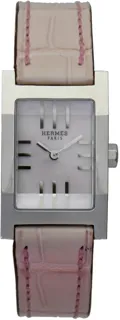 Hermès TA.210.215 Silver Weiss