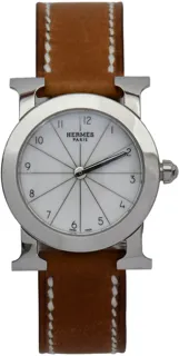 Hermès HR1.210.130 VBA Silver Weiss