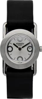 Hermès BR1.210.130 VBA 2363166 Silver Weiss