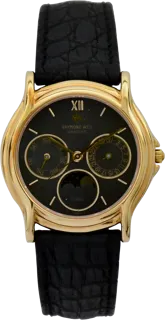 Raymond Weil 2002 Black Yellow gold Black