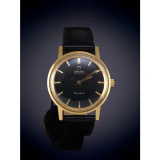 Omega Gold-plated Black