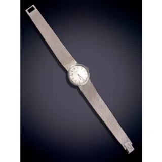 Longines 18k white gold Silver