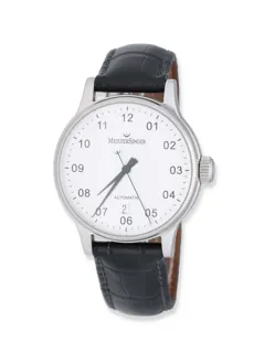 MeisterSinger Scrypto BM201 Stainless steel Silver