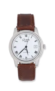 Glashütte Senator 39-11-05-03-04 Stainless steel White