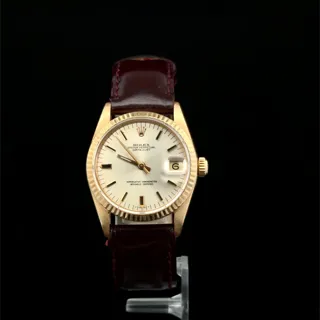 Rolex Datejust 31 68278 Yellow gold Brown