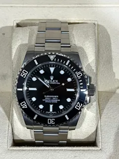 Rolex Submariner 114060 Stainless steel Black