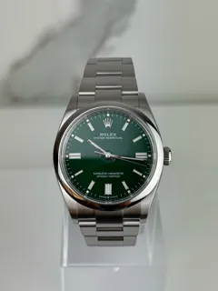 Rolex Oyster Perpetual 36 126000 Stainless steel Green