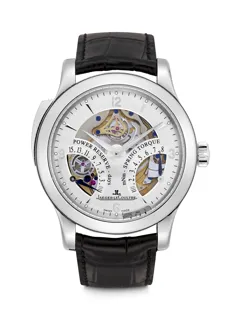 Jaeger-LeCoultre Master Minute Repeater Platinum Semi-skeletonized