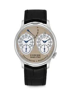 F.P. Journe Chronomètre à Résonance Platinum White