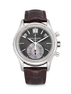 Patek Philippe Annual Calendar Chronograph 5960P-001 Platinum Gray