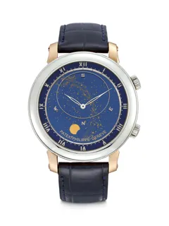 Patek Philippe Celestial 5102PR Platinum and 18k rose gold Blue