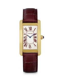 Cartier Tank Américaine 1735B 18k yellow gold Silver