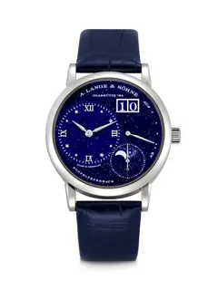 A. Lange & Söhne Lange 1 182.086 18k white gold Blue