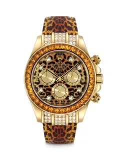 Rolex Daytona 116598 SACO 18k Gold Leopard