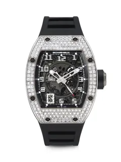 Richard Mille RM 010 18k white gold Skeletonized