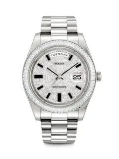 Rolex Day-Date II 218399BR 18k white gold