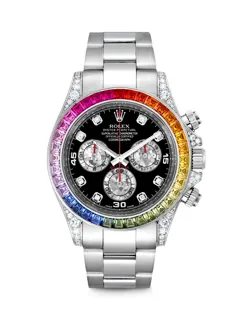 Rolex Daytona 116599 RBOW 18k white gold Black