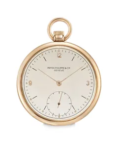 Patek Philippe 757 18K pink gold Silver