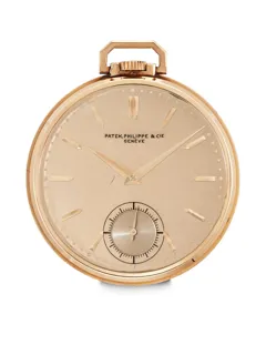 Patek Philippe 600 18K pink gold Pink