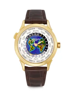 Patek Philippe World Time 5231J-001 Yellow gold White