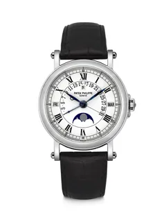 Patek Philippe Perpetual Calendar 5059G 18k white gold White