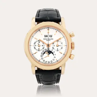 Patek Philippe Perpetual Calendar Chronograph 3970ER-012 Rose gold