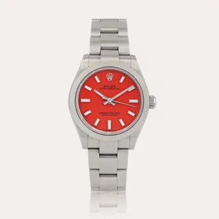 Rolex Oyster Perpetual 31 277200 Stainless steel Red