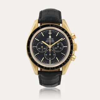 Omega Speedmaster 145.00.52 18k yellow gold Black