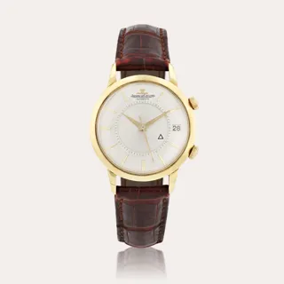 Jaeger-LeCoultre Memovox 18k yellow gold Silver