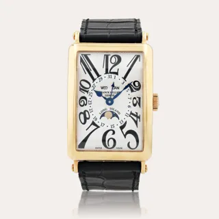 Franck Muller Long Island 1200 MC L 18k rose gold Silver