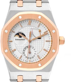 Audemars Piguet Royal Oak 26168SR.OO.1220SR.02 Rose gold and Stainless steel Silver