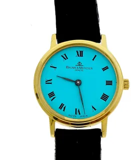 Baume & Mercier MV045089 18k yellow gold Turquoise