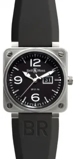 Bell & Ross Aviation Stainless steel Black