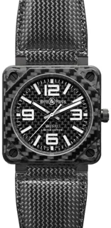 Bell & Ross Aviation Carbon fiber Black