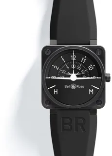 Bell & Ross Aviation 46mm Stainless steel Black