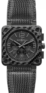 Bell & Ross Aviation Carbon fiber Black