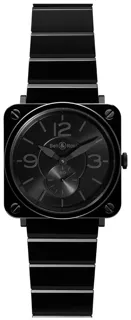 Bell & Ross Aviation 39mm Stainless steel Black