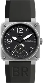 Bell & Ross Aviation 42mm Stainless steel Black