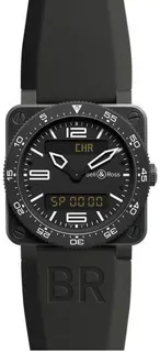 Bell & Ross Aviation Stainless steel Black