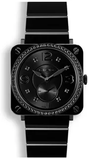 Bell & Ross Aviation 39mm Stainless steel Black