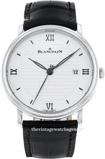 Blancpain Villeret 6651-1143-55B Stainless steel Silver