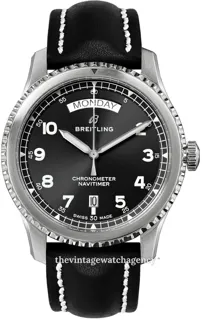 Breitling Aviator 8 A45330101B1X1 Stainless steel Black