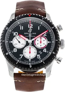 Breitling Aviator 8 AB01194A1B1X1 Stainless steel Black