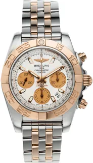 Breitling Chronomat CB0140 Rose gold and Stainless steel Silver