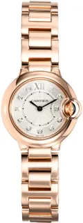 Cartier Ballon Bleu WE902025 Rose gold Silver