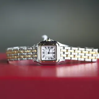 Cartier Panthu00e8re de Cartier Yellow gold and Stainless steel Silver